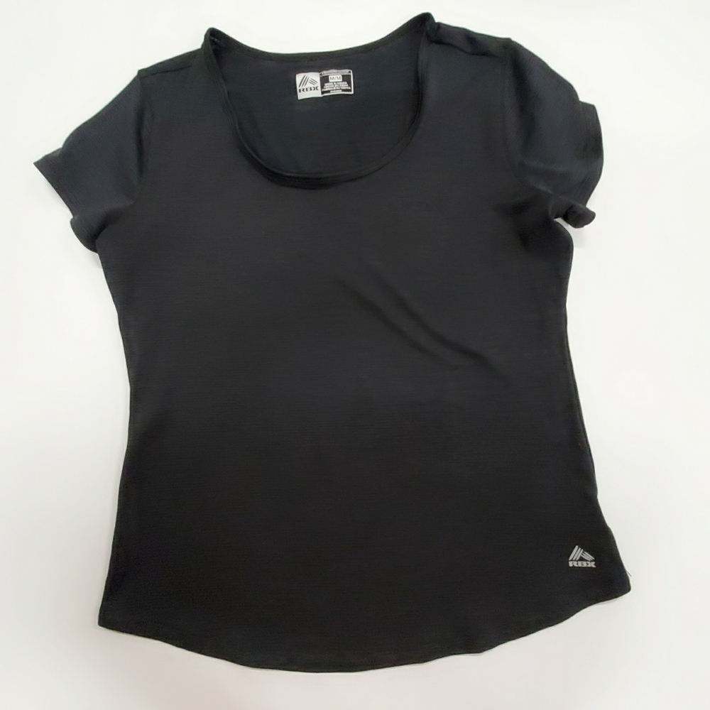 Reebok ladies black Activewear shirt medium‎